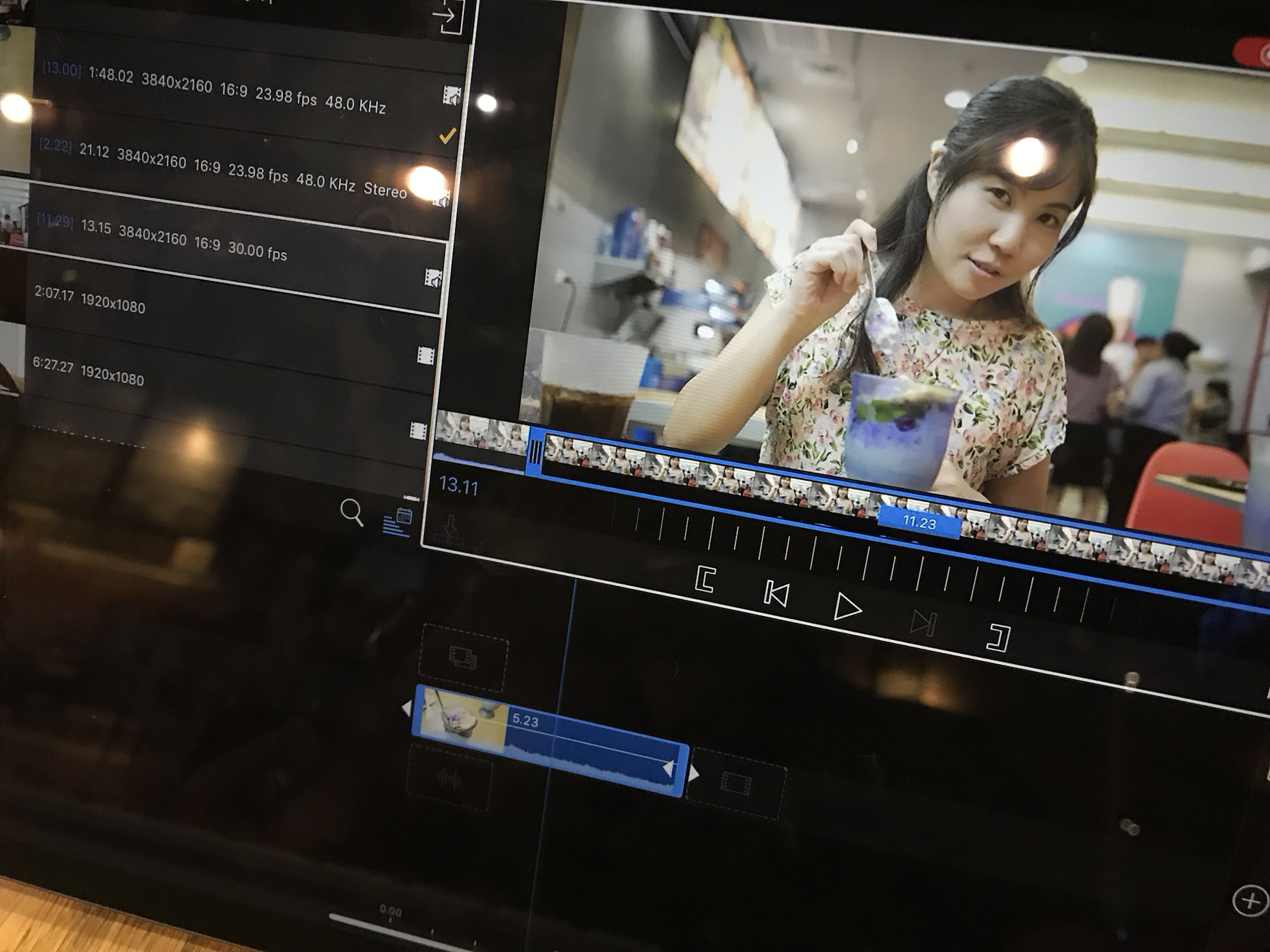 LumaFusion] 映像クリップのトリムや長さの調整を行う方法 - Curioscene (キュリオシーン) -  映像制作、動画編集チュートリアルマガジンサイト